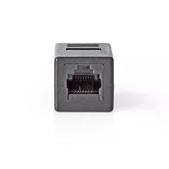 Nedis CCGB89010BK - Síťový Adaptér Cat 6 | RJ45 (8P8C) Zásuvka - RJ45 (8P8C) Zásuvka | Černá barva Nedis CCGB89010BK - Síťový Adaptér Cat 6 | RJ45 (8P8C) Zásuvka - RJ45 (8P8C) Zásuvka | Černá barva