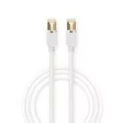 Nedis CCGB85221WT10 - CAT6 S/FTP Síťový Kabel | RJ45 (8P8C) Zástrčka – RJ45 (8P8C) Zástrčka | 1 m | Bílá barva