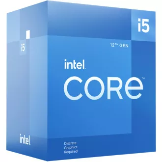INTEL Core i5-12400F 2.5GHz/6core/18MB/LGA1700/No Graphics/Alder Lake/s chladičem INTEL Core i5-12400F 2.5GHz/6core/18MB/LGA1700/No Graphics/Alder Lake/s chladičem