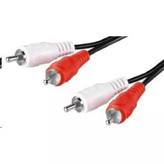 GEMBIRD Kabel CABLEXPERT přípojný 2xcinch/2xcinch, 1,8m audio GEMBIRD Kabel CABLEXPERT přípojný 2xcinch/2xcinch, 1,8m audio