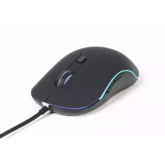 Gembird Myš MUS-UL-02, podsvícená, 2400DPI, USB, černá Gembird Myš MUS-UL-02, podsvícená, 2400DPI, USB, černá