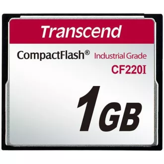 Transcend 1GB INDUSTRIAL TEMP CF220I CF CARD (SLC) Fixed disk and UDMA5 Transcend 1GB INDUSTRIAL TEMP CF220I CF CARD (SLC) Fixed disk and UDMA5