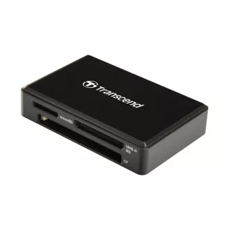 Transcend USB 3.0 čtečka paměťových karet, černá - SDHC/SDXC (UHS-I/II), microSDHC/SDXC (UHS-I), CompactFlash (UDMA6/7) Transcend USB 3.0 čtečka paměťových karet, černá - SDHC/SDXC (UHS-I/II), microSDHC/SDXC (UHS-I), CompactFlash (UDMA6/7)