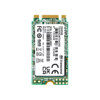 TRANSCEND MTS425S 250GB SSD disk M.2 2242, SATA III 6Gb/s (3D TLC), 500MB/s R, 330MB/s W TRANSCEND MTS425S 250GB SSD disk M.2 2242, SATA III 6Gb/s (3D TLC), 500MB/s R, 330MB/s W