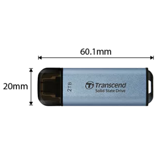Transcend ESD300S 2TB, External SSD, USB 10Gbps, Type C Transcend ESD300S 2TB, External SSD, USB 10Gbps, Type C