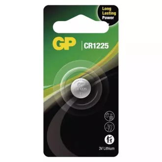 GP CR1225 (12,5 × 2,5 mm) - 1 ks GP CR1225 (12,5 × 2,5 mm) - 1 ks