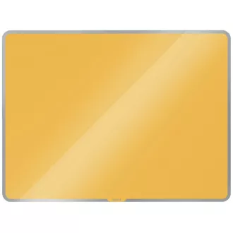 LEITZ Magnetická tabule na zeď Cosy 800x600mm, teplá žlutá LEITZ Magnetická tabule na zeď Cosy 800x600mm, teplá žlutá