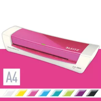 LEITZ iLAM Home Office A4 teplý laminátor, WOW růžová