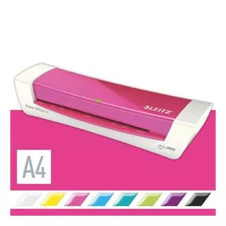 LEITZ iLAM Home Office A4 teplý laminátor, WOW růžová
