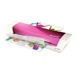LEITZ iLAM Home Office A4 teplý laminátor, WOW růžová