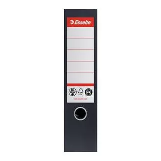 Esselte pákový pořadač No. 1 Co2 neutrální, 75 mm, černá Esselte pákový pořadač No. 1 Co2 neutrální, 75 mm, černá
