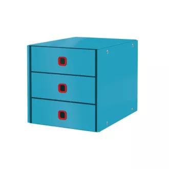 LEITZ Zásuvkový box Click&Store COSY, 3 zásuvky, klidná modrá LEITZ Zásuvkový box Click&Store COSY, 3 zásuvky, klidná modrá