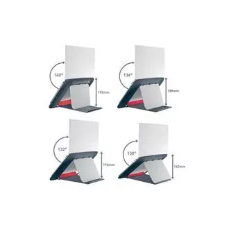 LEITZ Nastavitelný stojan pod notebook ERGO Cosy, sametově šedá