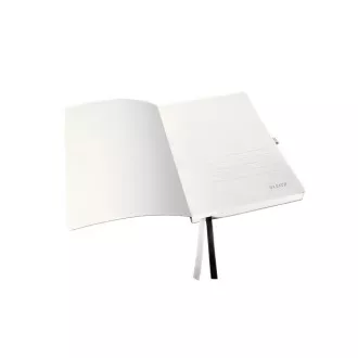 LEITZ Zápisník STYLE A5, měkké desky, linkovaný, saténově černá LEITZ Zápisník STYLE A5, měkké desky, linkovaný, saténově černá