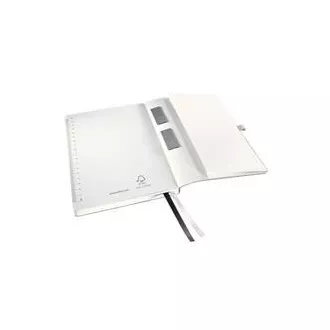 LEITZ Zápisník STYLE A5, měkké desky, linkovaný, saténově černá LEITZ Zápisník STYLE A5, měkké desky, linkovaný, saténově černá