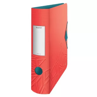 LEITZ Mobilní pořadač 180° Active UrbanChic, 82 mm, červená LEITZ Mobilní pořadač 180° Active UrbanChic, 82 mm, červená