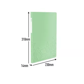 LEITZ Katalogová kniha UrbanChic, PP, A4, 20 kapes, zelená LEITZ Katalogová kniha UrbanChic, PP, A4, 20 kapes, zelená