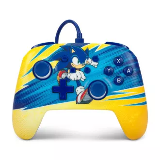 PowerA Enhanced Wired Controller for Nintendo Switch - Sonic Boost PowerA Enhanced Wired Controller for Nintendo Switch - Sonic Boost