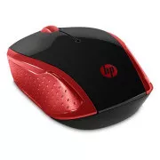 HP myš 200 bezdrátová červená