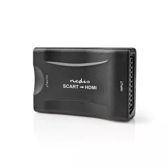 Nedis VCON3463BK - HDMI Převodník | SCART Zásuvka | Výstup HDMI | 1cestný | 1080p | 1.2 Gbps | ABS | Černá Nedis VCON3463BK - HDMI Převodník | SCART Zásuvka | Výstup HDMI | 1cestný | 1080p | 1.2 Gbps | ABS | Černá