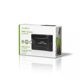 Nedis VCON3463BK - HDMI Převodník | SCART Zásuvka | Výstup HDMI | 1cestný | 1080p | 1.2 Gbps | ABS | Černá Nedis VCON3463BK - HDMI Převodník | SCART Zásuvka | Výstup HDMI | 1cestný | 1080p | 1.2 Gbps | ABS | Černá