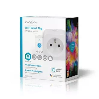 Nedis WIFIP121EWT - WiFi Chytrá Zásuvka |Typ E (CEE 7/6)| -10 - 45 °C | Android / IOS | Bílá Nedis WIFIP121EWT - WiFi Chytrá Zásuvka |Typ E (CEE 7/6)| -10 - 45 °C | Android / IOS | Bílá