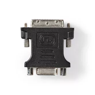 Nedis CCGB32902BK - adaptér DVI| DVI-I 24+5 Zástrčka | VGA Zásuvka | Poniklované | Přímý | PVC | Černá Nedis CCGB32902BK - adaptér DVI| DVI-I 24+5 Zástrčka | VGA Zásuvka | Poniklované | Přímý | PVC | Černá