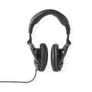 Nedis CHSTU110BK - PC sluchátka| Na Uši | Stereo | USB Typ-C / USB-A | Sklopnou Mikrofon | Černá