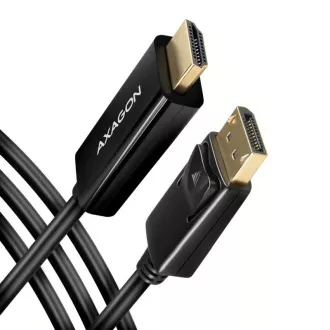 AXAGON RVD-HI20C2, DisplayPort -> HDMI 2.0b redukce / kabel 1.8m, 4K/60Hz AXAGON RVD-HI20C2, DisplayPort -> HDMI 2.0b redukce / kabel 1.8m, 4K/60Hz