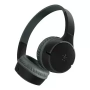 Belkin SOUNDFORM Mini - Wireless On-Ear Headphones for Kids - dětská bezdrátová sluchátka, černá - NOVÁ VERZE