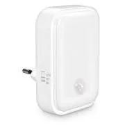 CONNECT IT SPARKLE 1 SENSOR noční světlo s pohybovým čidlem, 3 úrovně osvětlení, BÍLÁ
