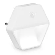 CONNECT IT SPARKLE 2 SENSOR noční světlo s pohybovým čidlem, 3 úrovně osvětlení, BÍLÁ