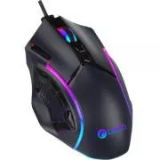 C-TECH herní myš Akali (GM-15), casual gaming, 12800 DPI, RGB podsvícení, USB, černá