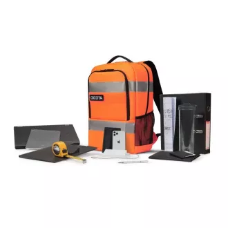 Dicota Batoh Hi-Vis Base 24 litrů, oranžový