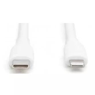 Digitus USB-C Silicone charging cable, USB-A - USB-C 2m, USB 2.0, 60W, black