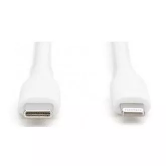 Digitus USB-C Silicone charging cable, USB-A - USB-C 2m, USB 2.0, 60W, black