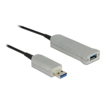 Delock aktivní optický kabel USB 3.0-A samec > USB 3.0-A samice 20 m
