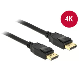 Delock Displayport 1.2 kabel samec > Displayport samec 4K 3m Delock Displayport 1.2 kabel samec > Displayport samec 4K 3m