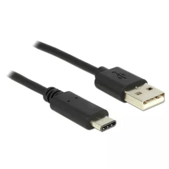 Delock Cable USB 2.0 Type-A male > USB Type-C™ 2.0 male 2.0 m black Delock Cable USB 2.0 Type-A male > USB Type-C™ 2.0 male 2.0 m black