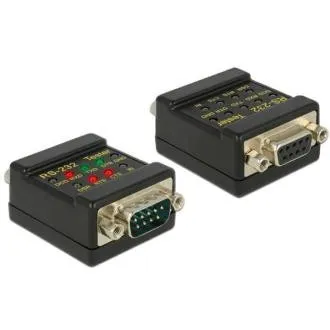 Delock RS-232 Tester DB9 samice > DB9 samec Delock RS-232 Tester DB9 samice > DB9 samec