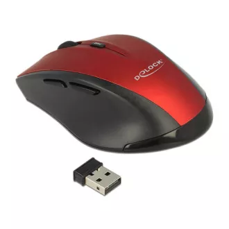 Delock Ergonomic optical 5-button mouse 2.4 GHz wireless Delock Ergonomic optical 5-button mouse 2.4 GHz wireless