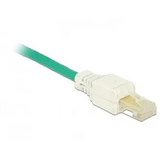 Delock RJ45 samec Cat.5e UTP bez použití nástrojů 2 kusy Delock RJ45 samec Cat.5e UTP bez použití nástrojů 2 kusy