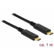 Delock USB 3.1 Gen 2 (10 Gbps) kabel Type-C na Type-C 1 m 3 A E-Marker