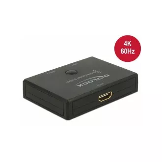 Delock HDMI 2 - 1 obousměrný Switch 4K 60 Hz Delock HDMI 2 - 1 obousměrný Switch 4K 60 Hz