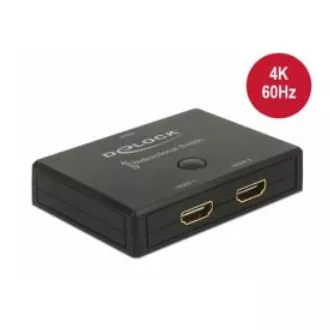 Delock HDMI 2 - 1 obousměrný Switch 4K 60 Hz Delock HDMI 2 - 1 obousměrný Switch 4K 60 Hz