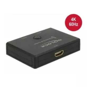 Delock HDMI 2 - 1 obousměrný Switch 4K 60 Hz Delock HDMI 2 - 1 obousměrný Switch 4K 60 Hz