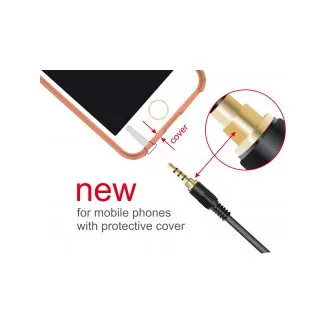 Delock Kabel Stereo Jack 3,5 mm 4 pin samec > samec 3 m černý Delock Kabel Stereo Jack 3,5 mm 4 pin samec > samec 3 m černý