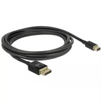 Delock Kabel Mini DisplayPort na DisplayPort 8K 60 Hz 2 m DP 8K certifikovaný Delock Kabel Mini DisplayPort na DisplayPort 8K 60 Hz 2 m DP 8K certifikovaný
