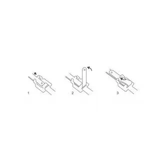 Delock Kabelové pásky z ušlechtilé oceli opětovně použitelné se sklopnou sponou D 250 x Š 10 mm 10 kusů Delock Kabelové pásky z ušlechtilé oceli opětovně použitelné se sklopnou sponou D 250 x Š 10 mm 10 kusů