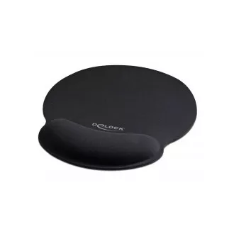 Delock Ergonomická podložka pod myš s gelovou opěrkou zápěstí Delock Ergonomická podložka pod myš s gelovou opěrkou zápěstí